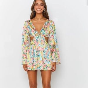 Beginning Boutique Sutton Backless Dress Multi